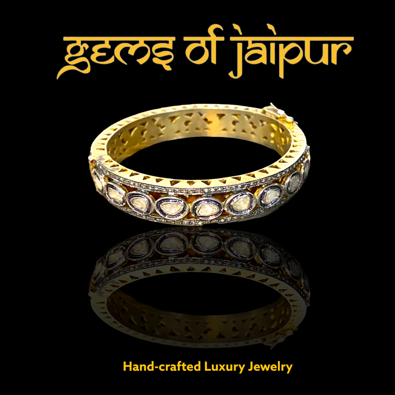 Polki Diamond Bangle