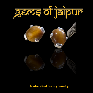 Tigers Eye Cuff Link