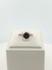 Crimson Majesty Garnet Ring