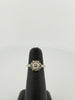 The Emerald Light — Green & White Diamond Ring
