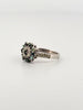 The Emerald Light — Green & White Diamond Ring