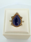 The Violet Maharani — Tanzanite & Diamond Ring