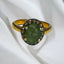 Regal Halo Gemstone Ring