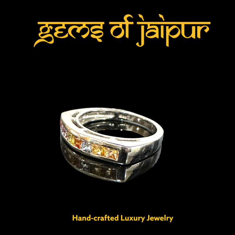 Multi Sapphire Band