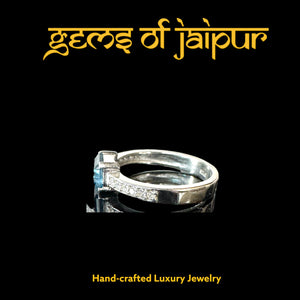 London Blue Topaz Baguette