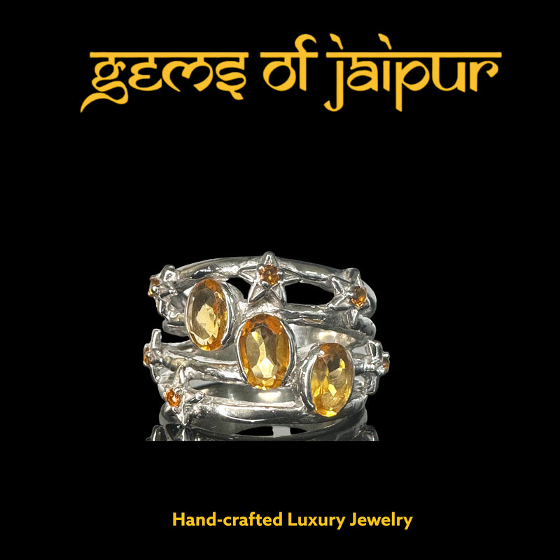 Golden Topaz Star