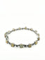 Aquamarine & Sapphires Tennis Bracelet