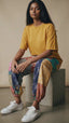 Patchwork Yoga Pants