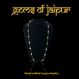 Baroque and Precious Gems Necklace