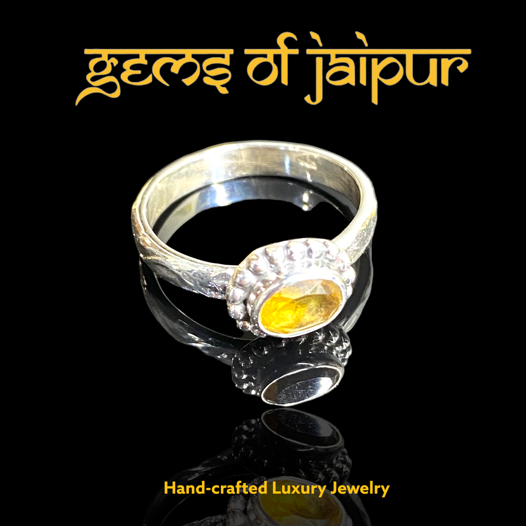 Flat Hat Silver Ring