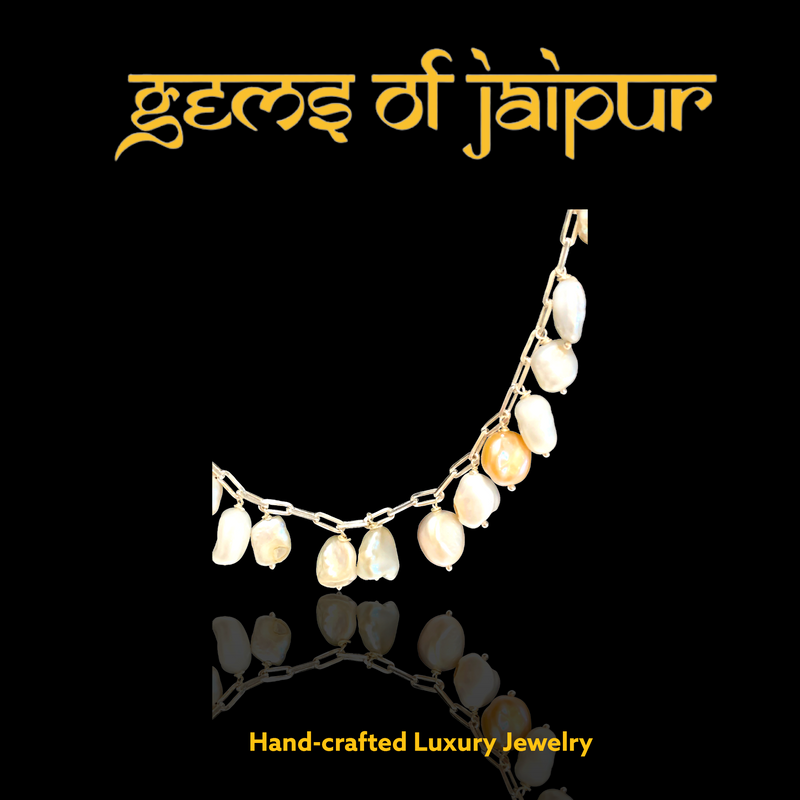 Baroque Dangles Necklace