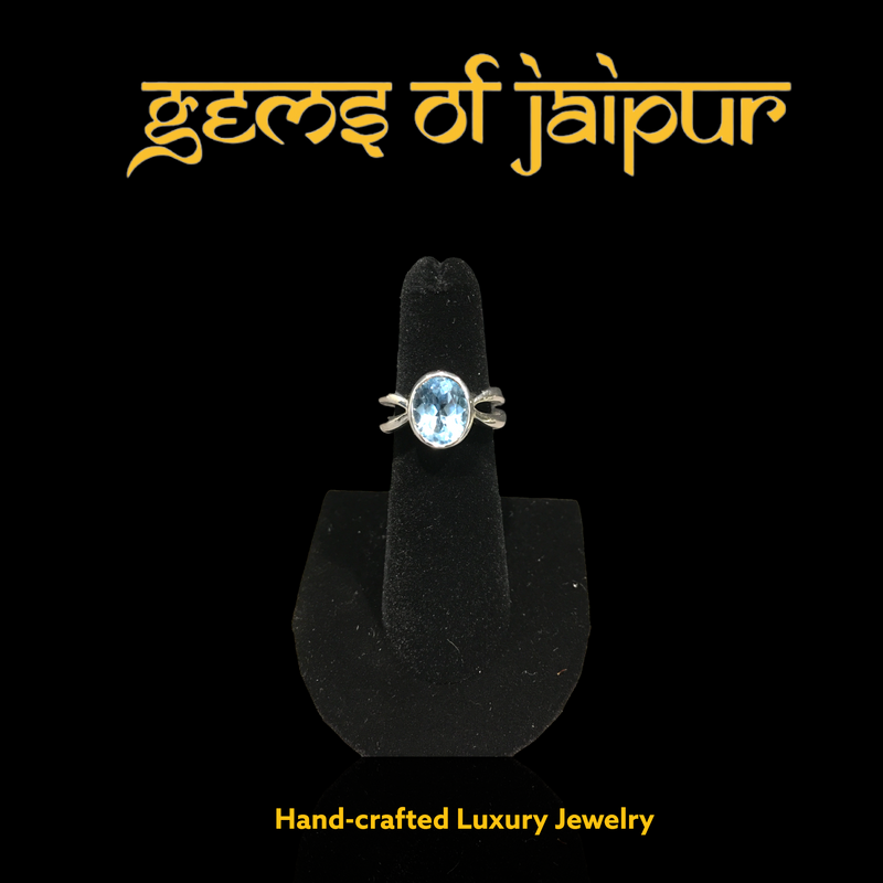 Blue Topaz Oval