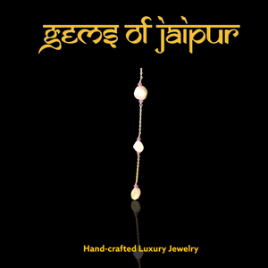 Baroque and Semi-Precious Gems Necklace