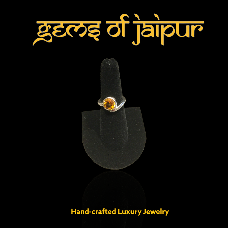 Citrine Round Brilliant Cut
