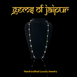 Baroque and Semi-Precious Gems Necklace