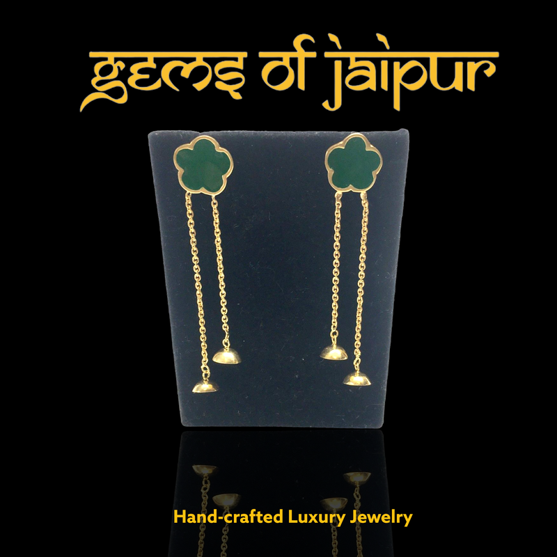 Flower Chain Earring
