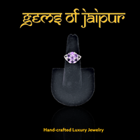 Amethyst Dots Rings