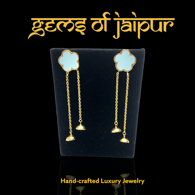 Flower Chain Earring