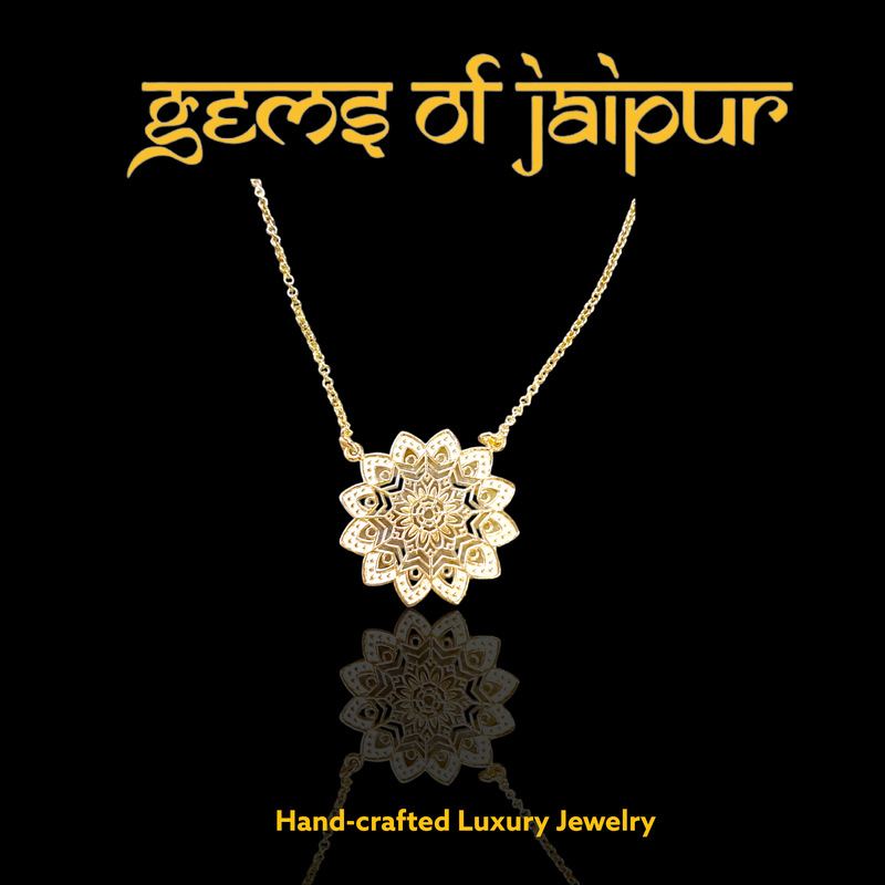 221 Large Mandala Necklace