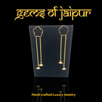 Flower Chain Earring