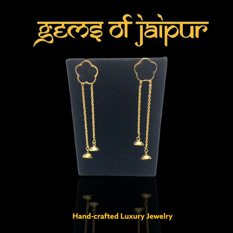 Flower Chain Earring