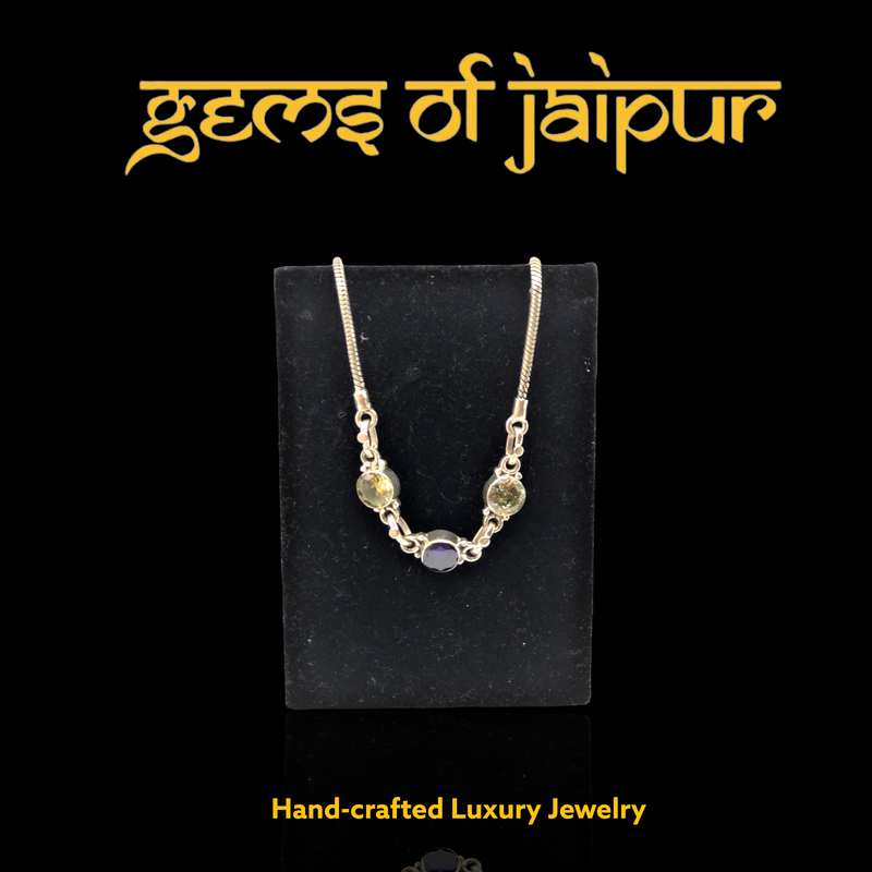 Chain With Round Gems Anklet