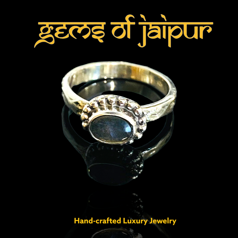 Flat Hat Silver Ring