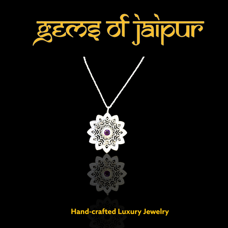 221 Large Mandala Necklace