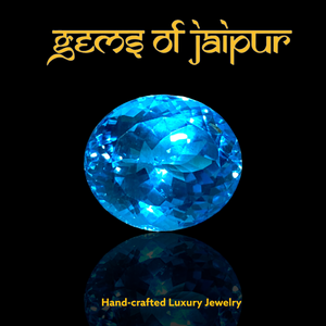 Blue Topaz--Kalapini  Small (peacock)