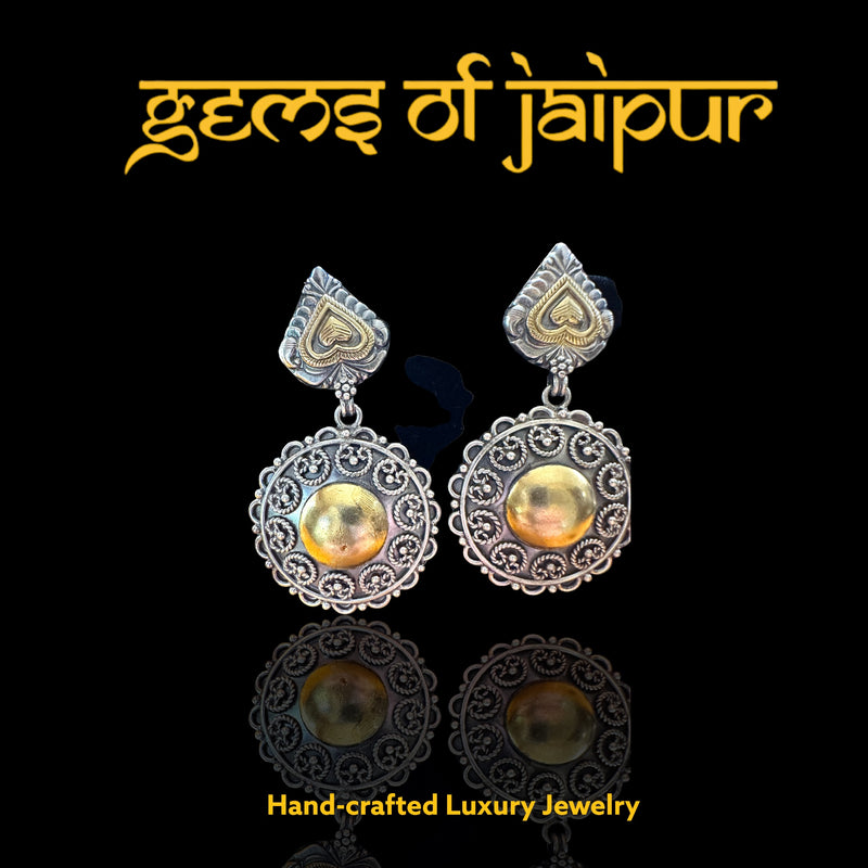 Ganga Yamuna Heart & Circle